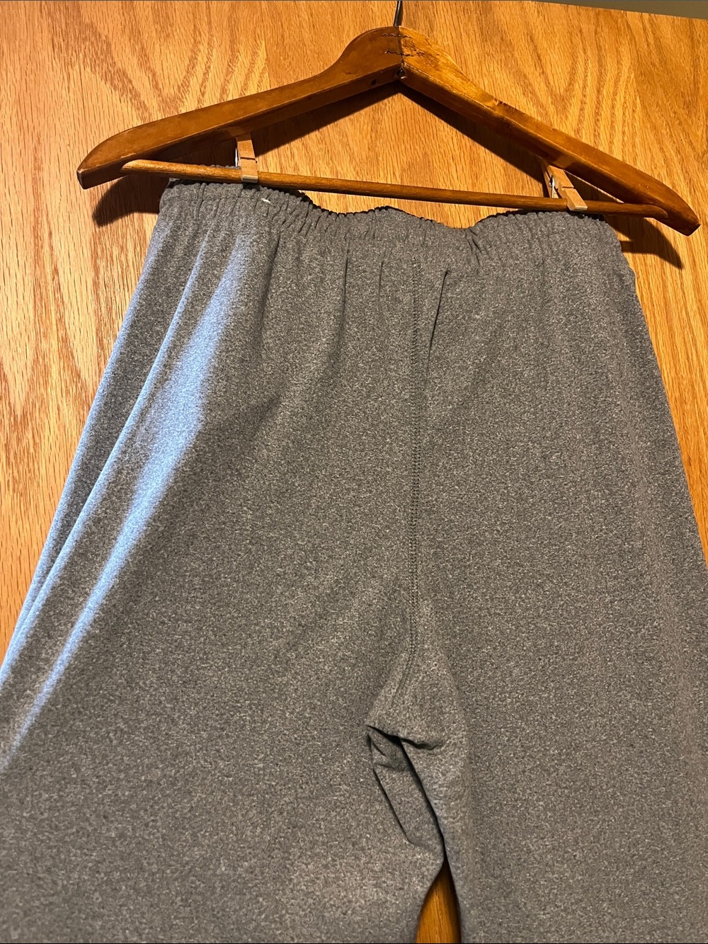 Free People Heather Gray Wide-Leg Knit Pull-On Pants - Picture 11 of 12